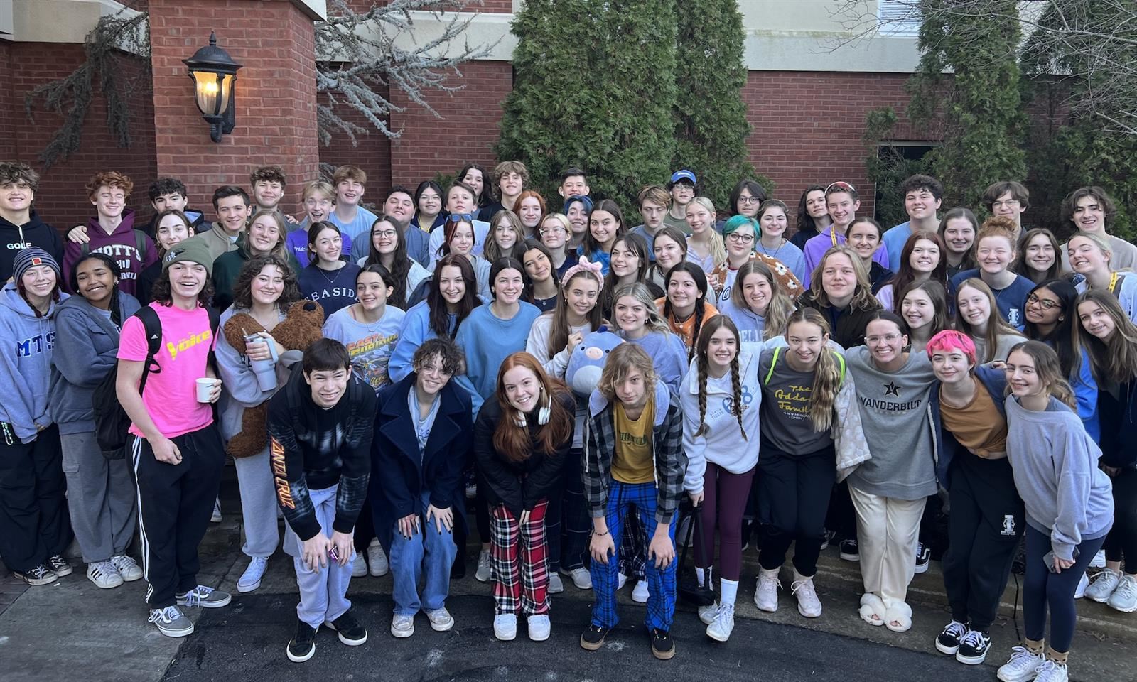 Theater students